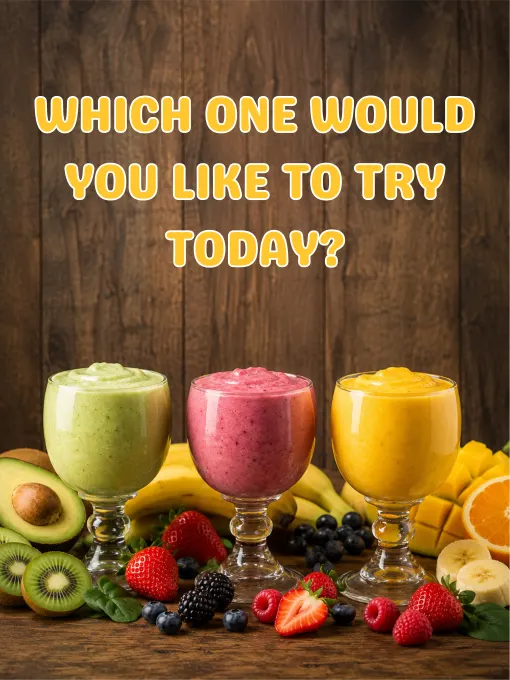 Smoothies de frutas